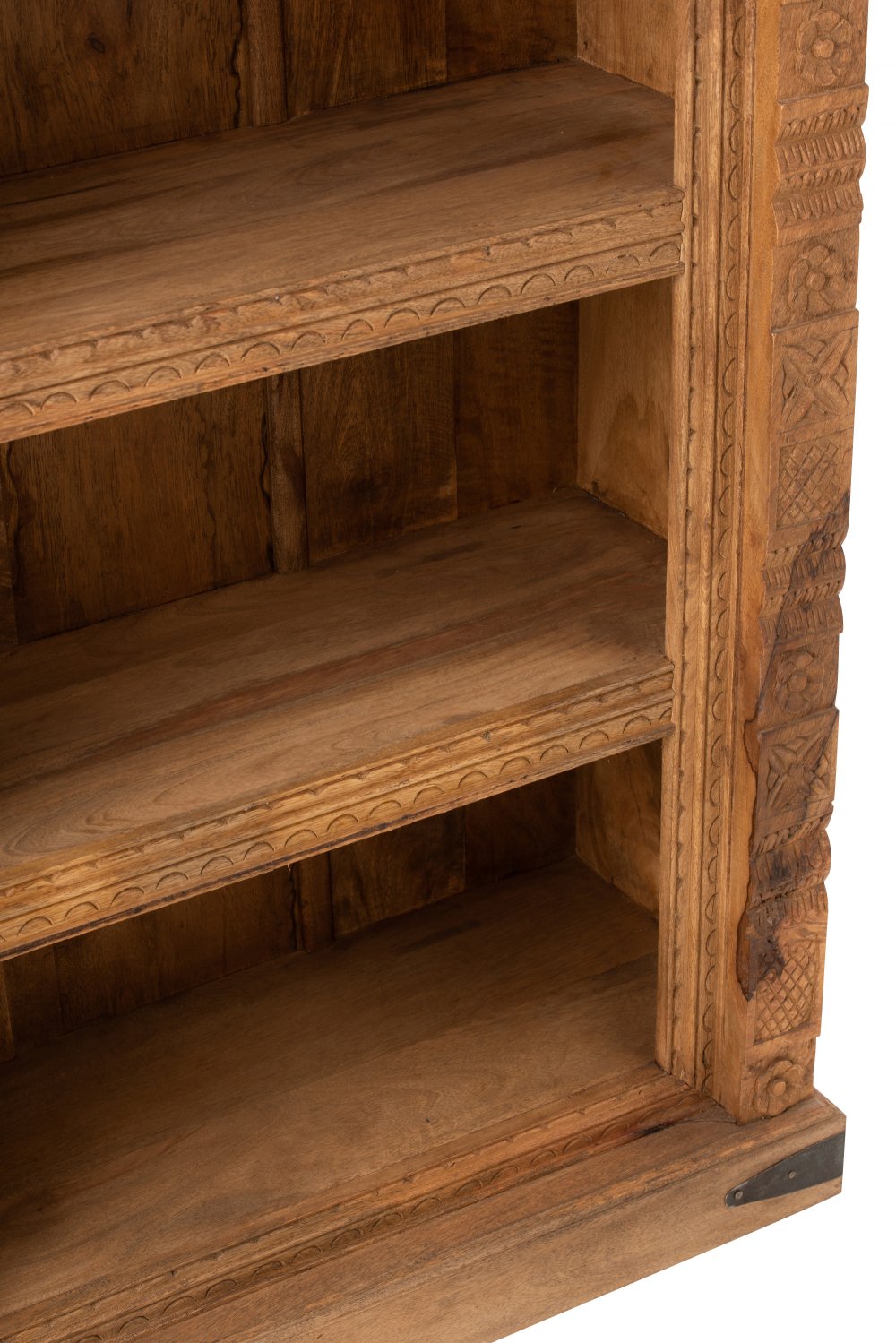 Etagère haute 4 niveaux MACO en bois de manguier naturel